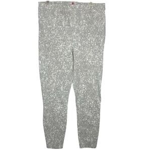 Spanx Jean-ish Leggings Speckled Grey Women’s Plus Size 1X Shapewear Shaping